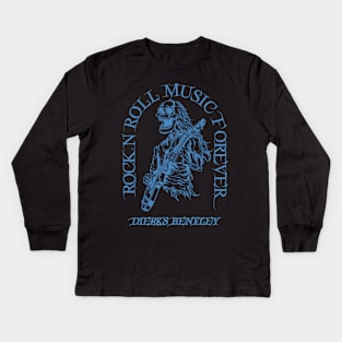 Dierks Bentley /// Skeleton Rock N Roll Kids Long Sleeve T-Shirt